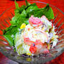 " カニかま野菜サラダ "