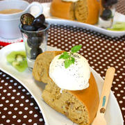 炊飯器de胡桃入りロイヤルミルクティーパンケーキ！！