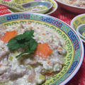 中国家庭料理◆くずし豆腐＆豚肉のスープ煮