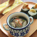 食べるスープ♪鶏生姜だんごの旨塩春雨スープ by kaana57さん