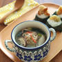 食べるスープ♪鶏生姜だんごの旨塩春雨スープ