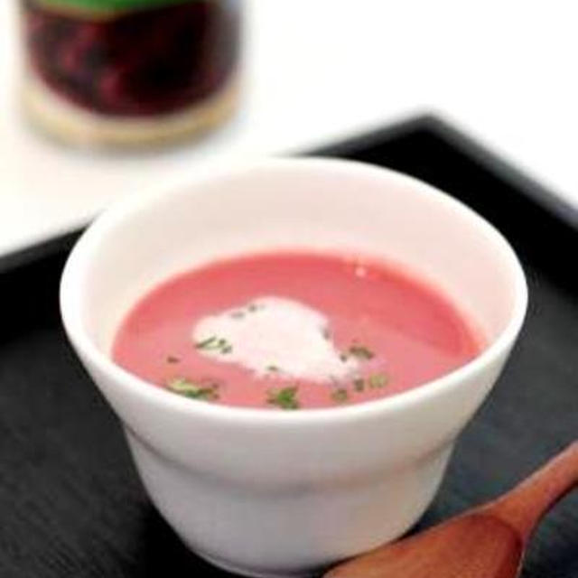 ピンクが可愛い ビーツのスープ By スペイン料理教室主宰 武田典子さん レシピブログ 料理ブログのレシピ満載