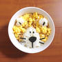 簡単朝ごはん！肉不使用！ヘルシーそぼろの「ライオン丼」＊顔ごはん＊キャラ丼＊ダイエット