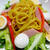 カレースパとうずら卵のサラダ