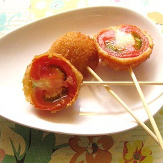 プチトマトのチーズフライ By すみねえさん レシピブログ 料理ブログのレシピ満載