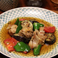 鶏肉と野菜のハーブソテー。
