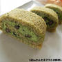 ホケミで簡単★黒豆抹茶ロールケーキ