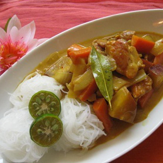 ベトナム風カレービーフン