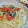 「マ・マー早ゆでパスタ！時短レシピ」今日の晩御飯（カルボナーラ、昨日の残り物etc)