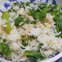 シラスと菜の花の混ぜご飯