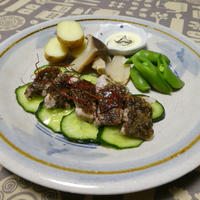 豚肉の黒胡椒ペースト蒸し