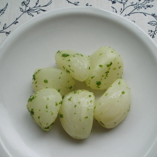 カブのバター煮【Turnips with Parsley】