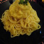 とうもろこしの冷製カルボナーラ
