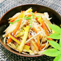 麺つゆde具沢山が嬉し～い!♡五目きんぴら