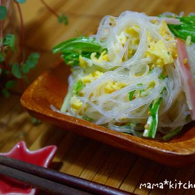 リピ決定。大好評！うちの春雨サラダ*