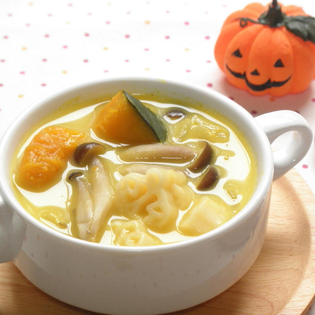 かぼちゃのマカロニスープ By Snow Kitchen さん レシピブログ 料理ブログのレシピ満載