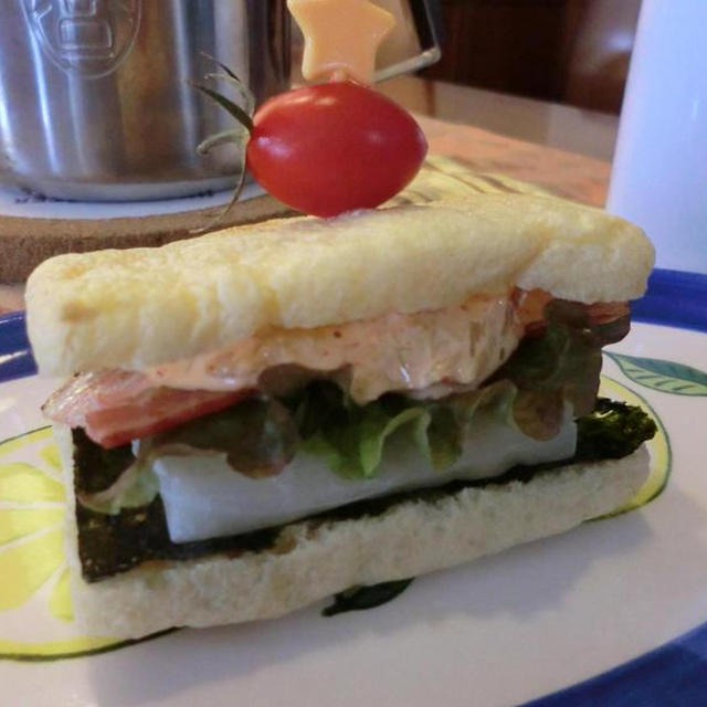 ブログ初登場！　記念すべき第1回目の料理はサンドイッチ!!