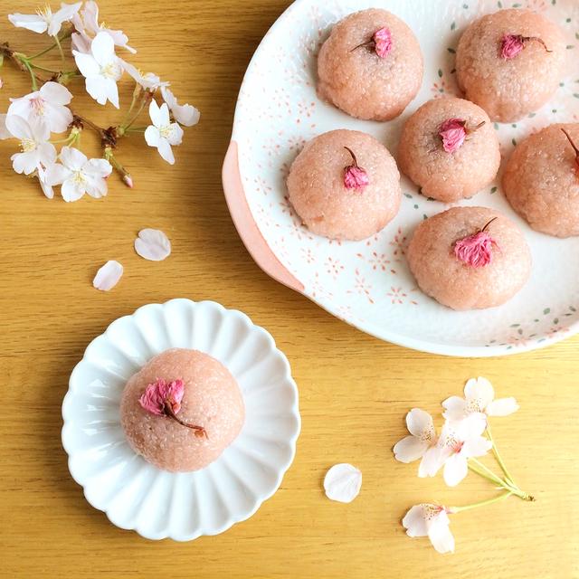 我が家の桜餅（関西風）