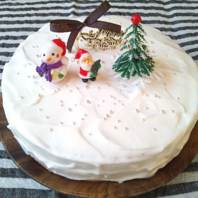 手作りクリスマスケーキ　その２