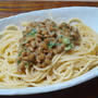 明太納豆パスタ