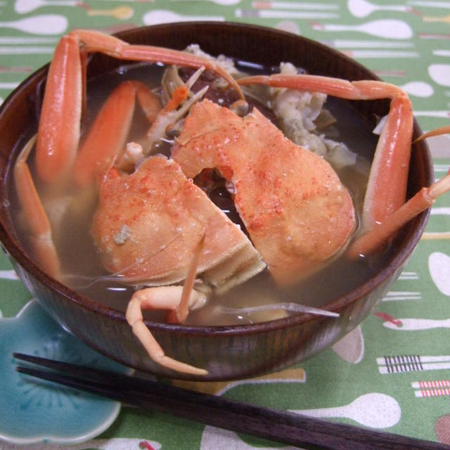 セコガニの味噌汁 By こまこさん レシピブログ 料理ブログのレシピ満載