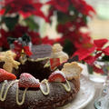 　今年のクリスマスケーキ作りはいろいろ～リング型チョコレートクリスマスケーキにレアーチーズケーキ