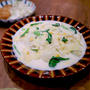 貝柱と白菜のミルク煮