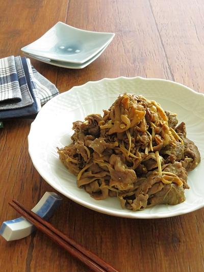 ごはんがすすむ☆牛肉ときのこのカレー炒め♪お弁当にも◎