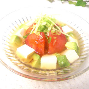 ひんやりまるごとトマトの出汁漬け By 吉村ルネ Rune さん レシピブログ 料理ブログのレシピ満載