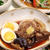 煮豚、しいたけとゆで卵添え。晩ごはん。