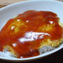 ミートオムレツの天津飯