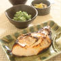 ほろ苦♪菜の花の味噌ヨーグルトあえ＆ぶりのかまの塩麹焼き