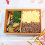 お弁当は　二色ごはん　＆　平成の怪物