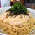 明太子クリームパスタです☆