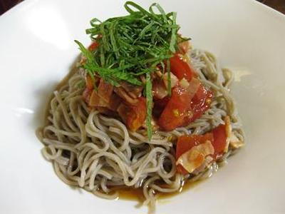 冷製トマトそば
