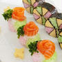 レシピ＊簡単かわいい ♪ 花手まり寿司、おひな祭りやお花見におすすめ！
