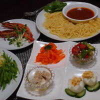 ＧＷのお出かけとつけスパゲティの晩ご飯☆