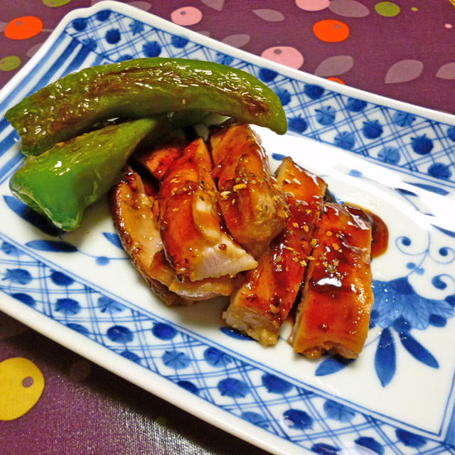 鶏もも肉の照り焼き