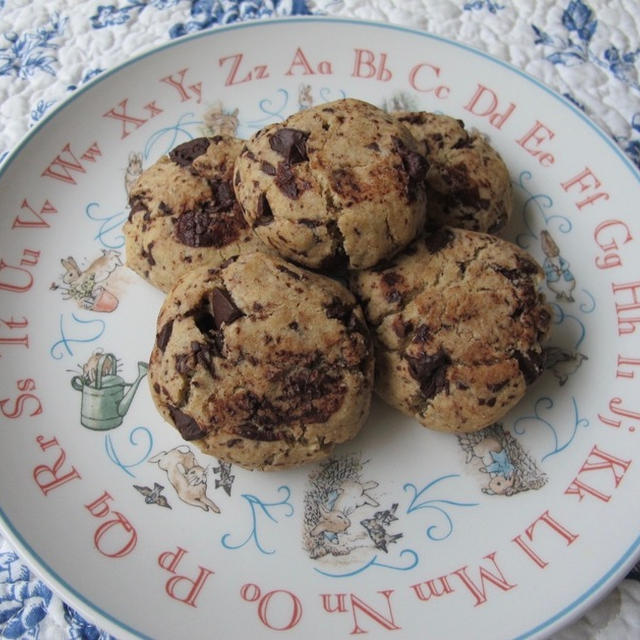 アーモンドプードル入りのチョコチップクッキー By Mchappykunさん レシピブログ 料理ブログのレシピ満載