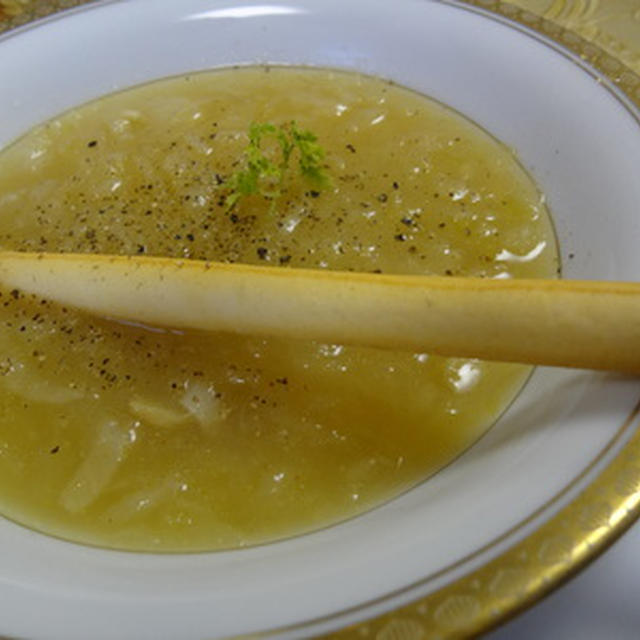 あっという間にオニオンスープ By Soramiraiさん レシピブログ 料理ブログのレシピ満載