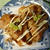 野菜天ぷらのお好み焼き風