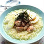 ねぎ塩チキンのせ☆あっさり塩ラーメン