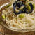 茄子の浅漬けと枝豆の涼風麺