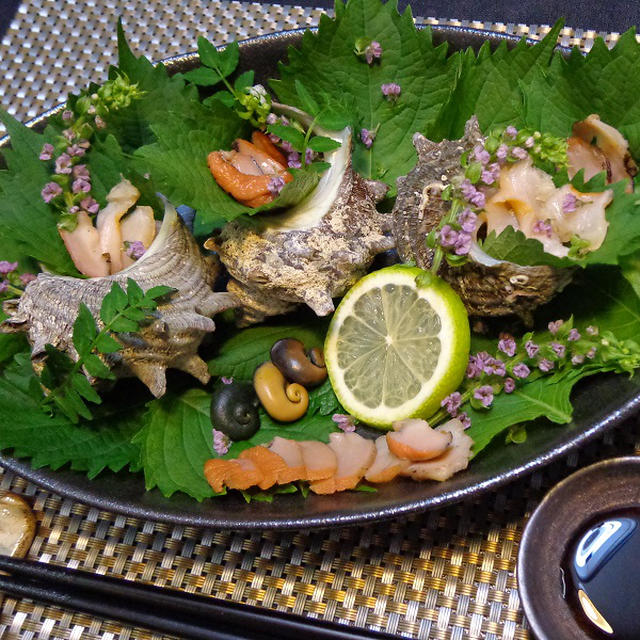『サザエ(栄螺)の捌き方』美味しい刺身と♪簡単便利な貝の調理法！