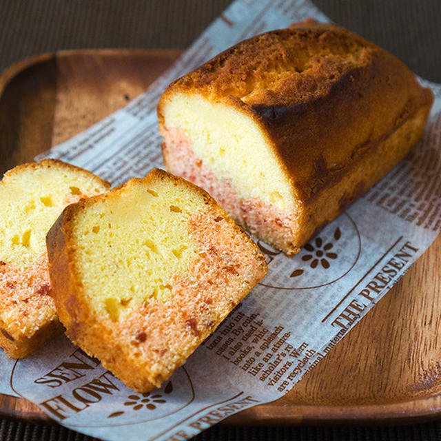 2色のイチゴミルクパウンドケーキ By Monamiさん レシピブログ 料理ブログのレシピ満載