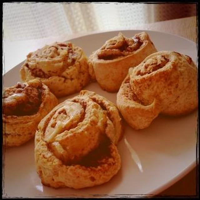 アップルシナモンロールケーキ By Sachiさん レシピブログ 料理ブログのレシピ満載