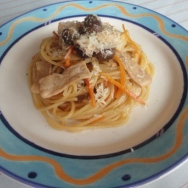 焼き肉のたれパスタ