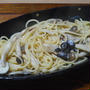 きのこのクリームパスタ