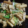 厚揚げと野菜の オイスターソース炒め