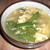 絹さやの中華スープ